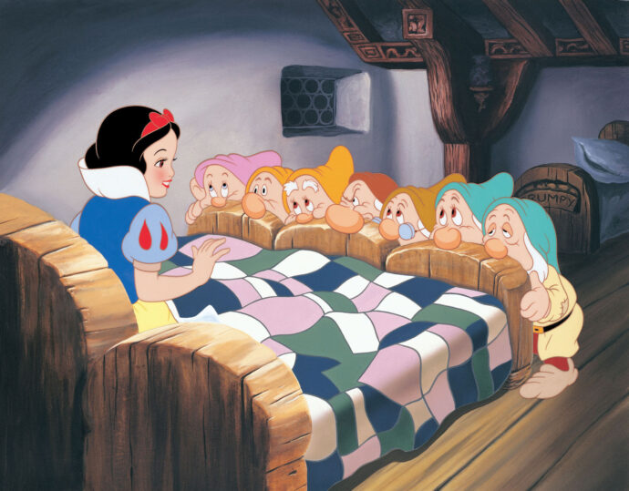 Image from "Snow White and the Seven Dwarfs". Couresy of Disney