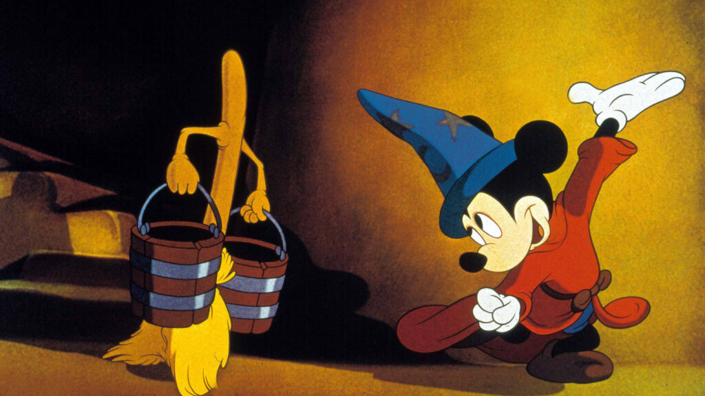 Image from "Fantasia". Courtesy of Disney