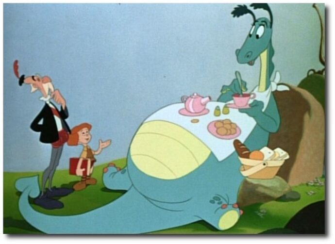 Image from "The Reluctant Dragon". Courtesy of Disney